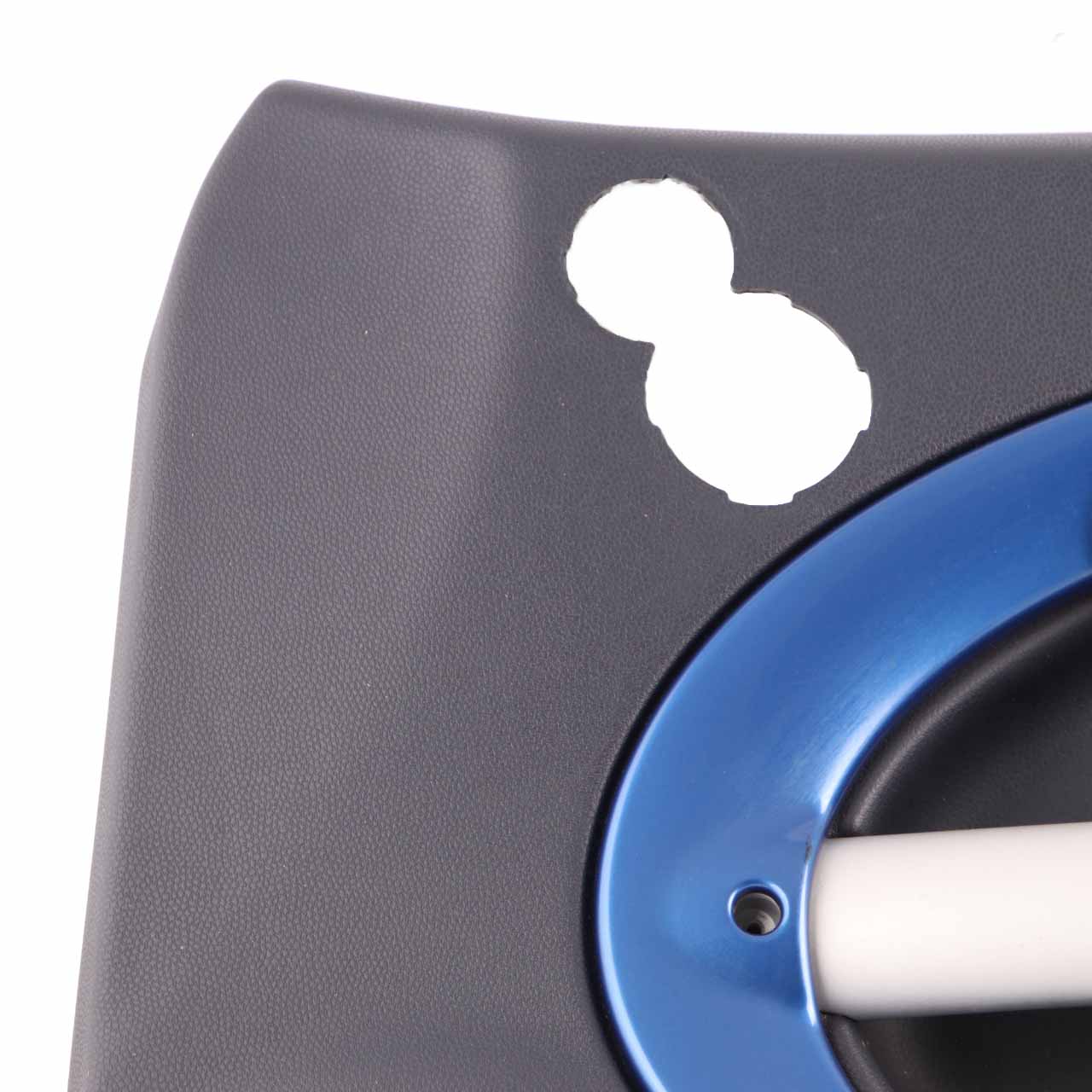 Door Card Mini R52 R53 Front Right O/S Trim Panel Panther Black Decor Hyper Blue