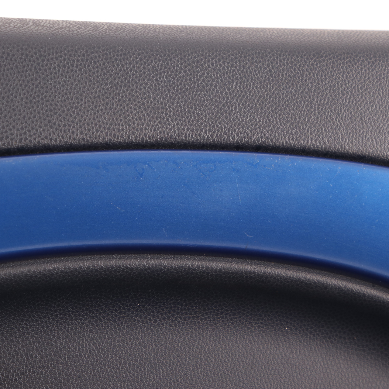 Door Card Mini R52 R53 Front Right O/S Trim Panel Panther Black Decor Hyper Blue