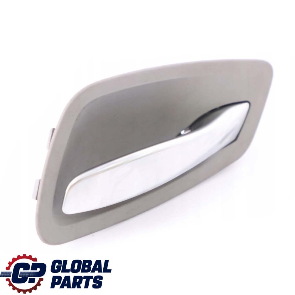 BMW 3 Series E90 E91 LCI Door Card Trim Handle Inside Right Grey O/S 7144548