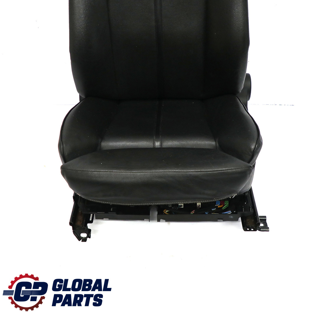 BMW 7 Series E65 E66 Heated Black Leather Front Left N/S Climate Comfort Seat