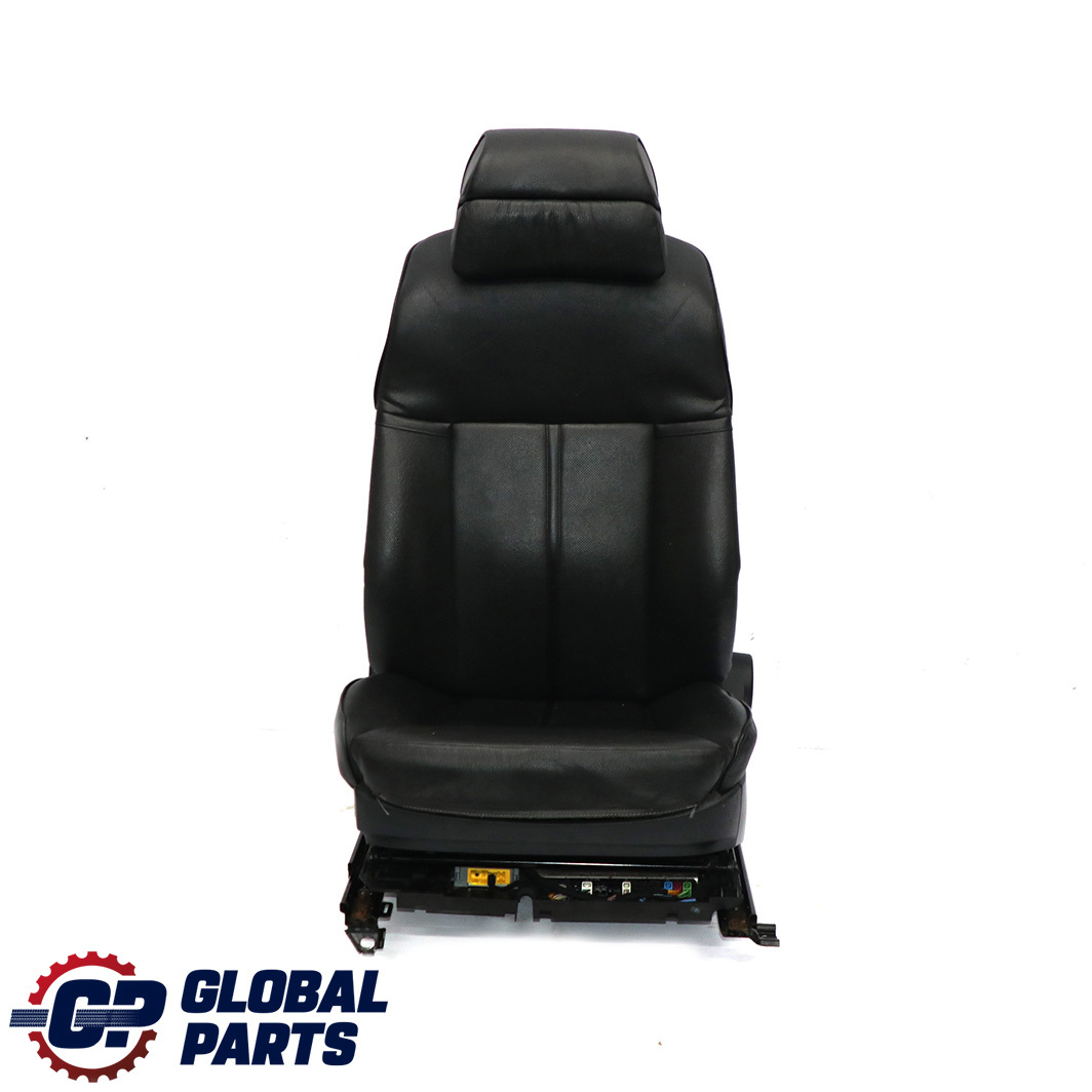 BMW 7 Series E65 E66 Heated Black Leather Front Left N/S Climate Comfort Seat