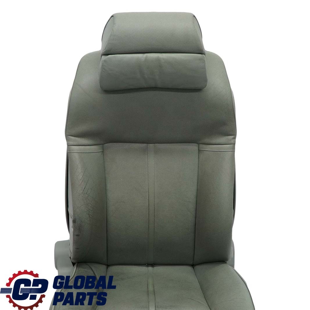 BMW 7 E65 Heated Stone Green Leather Front Right O/S Climate Comfort Seat