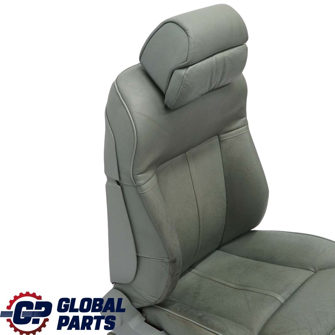 BMW 7 E65 Heated Stone Green Leather Front Right O/S Climate Comfort Seat