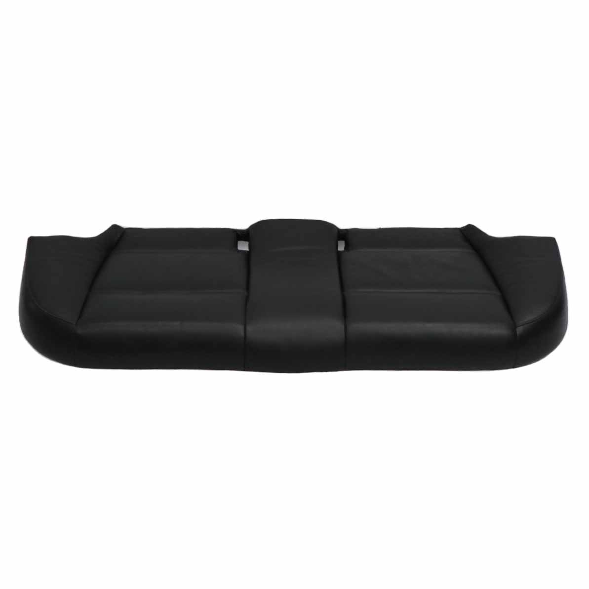 Rear Bench BMW E90 Black Leather Interior Seat Couch Base Schwarz