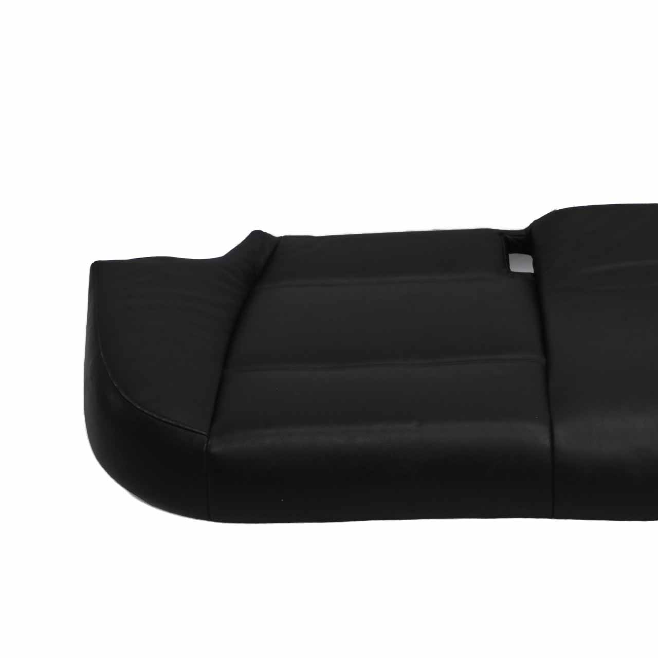 Rear Bench BMW E90 Black Leather Interior Seat Couch Base Schwarz