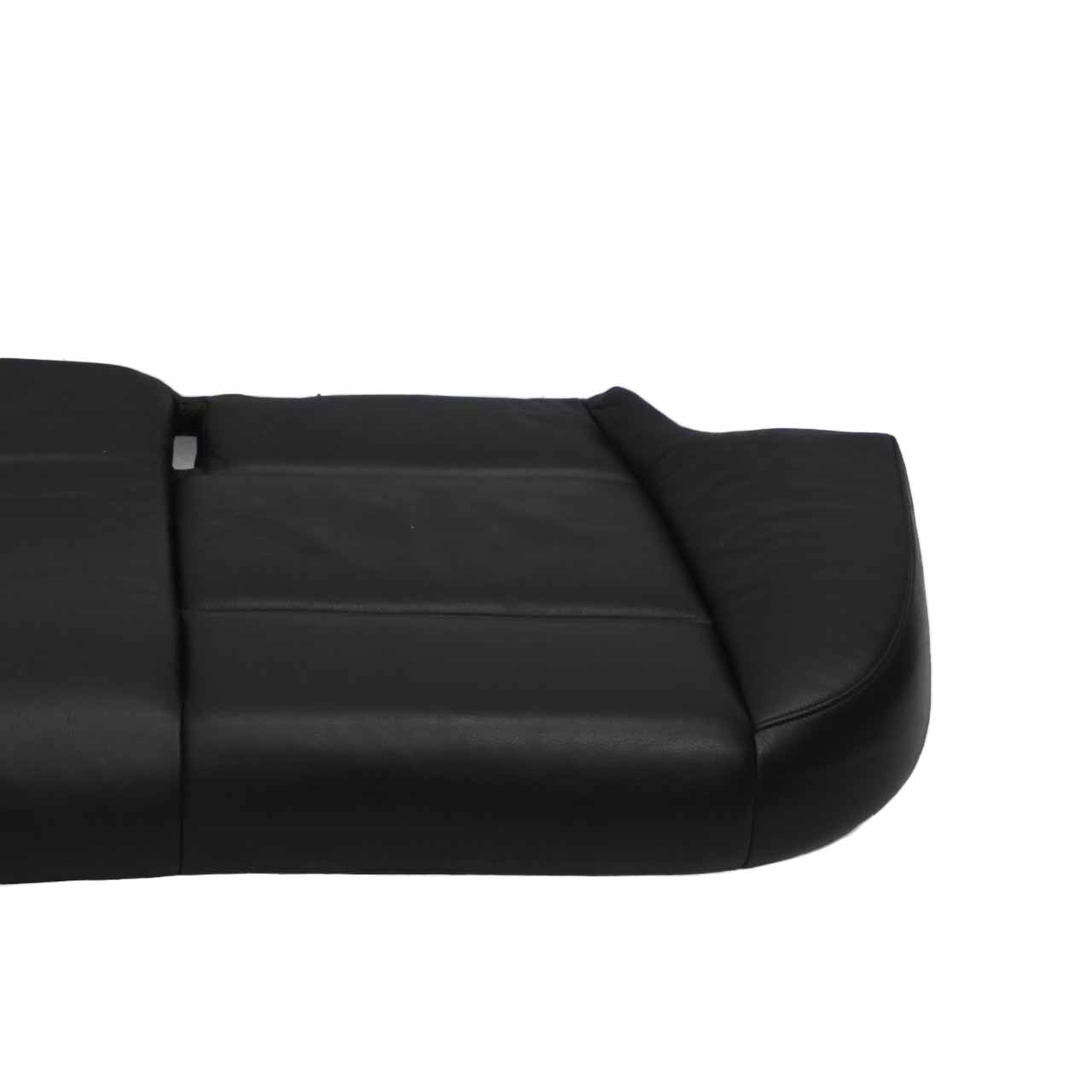 Rear Bench BMW E90 Black Leather Interior Seat Couch Base Schwarz