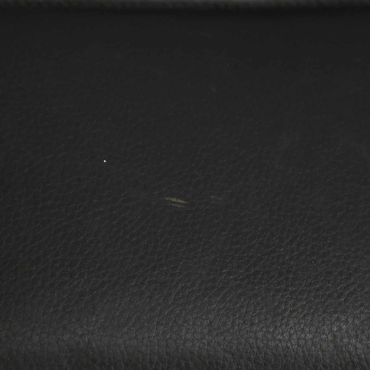 Rear Bench BMW E90 Black Leather Interior Seat Couch Base Schwarz