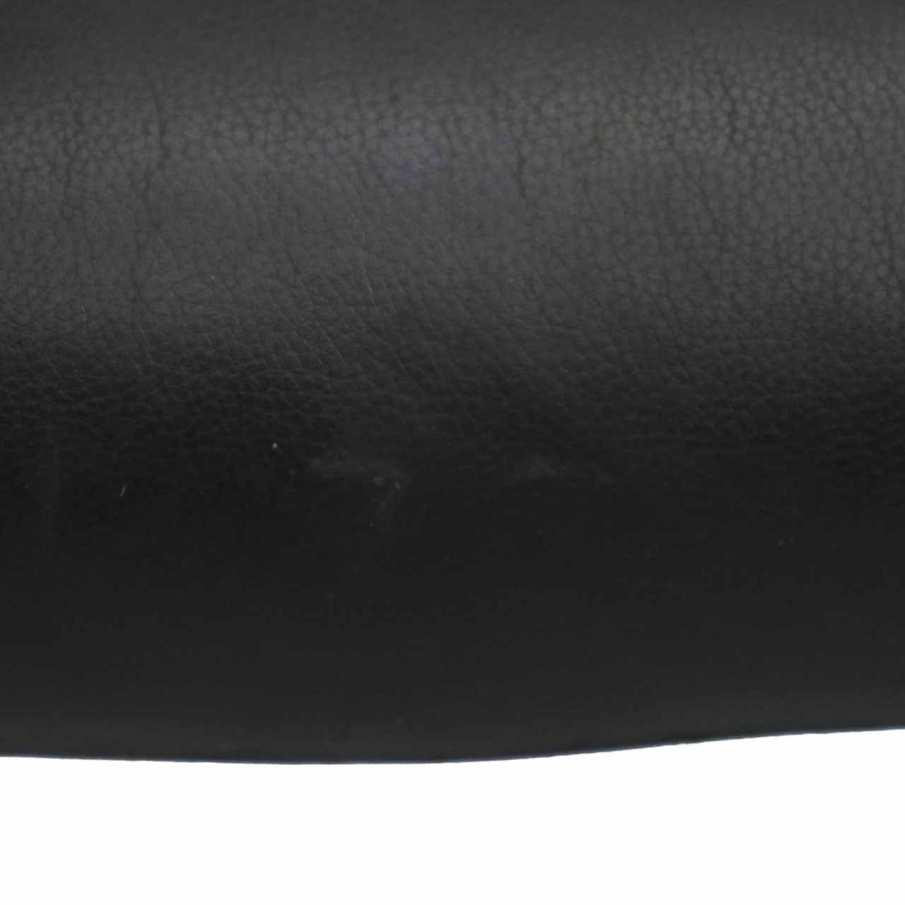 Rear Bench BMW E90 Black Leather Interior Seat Couch Base Schwarz