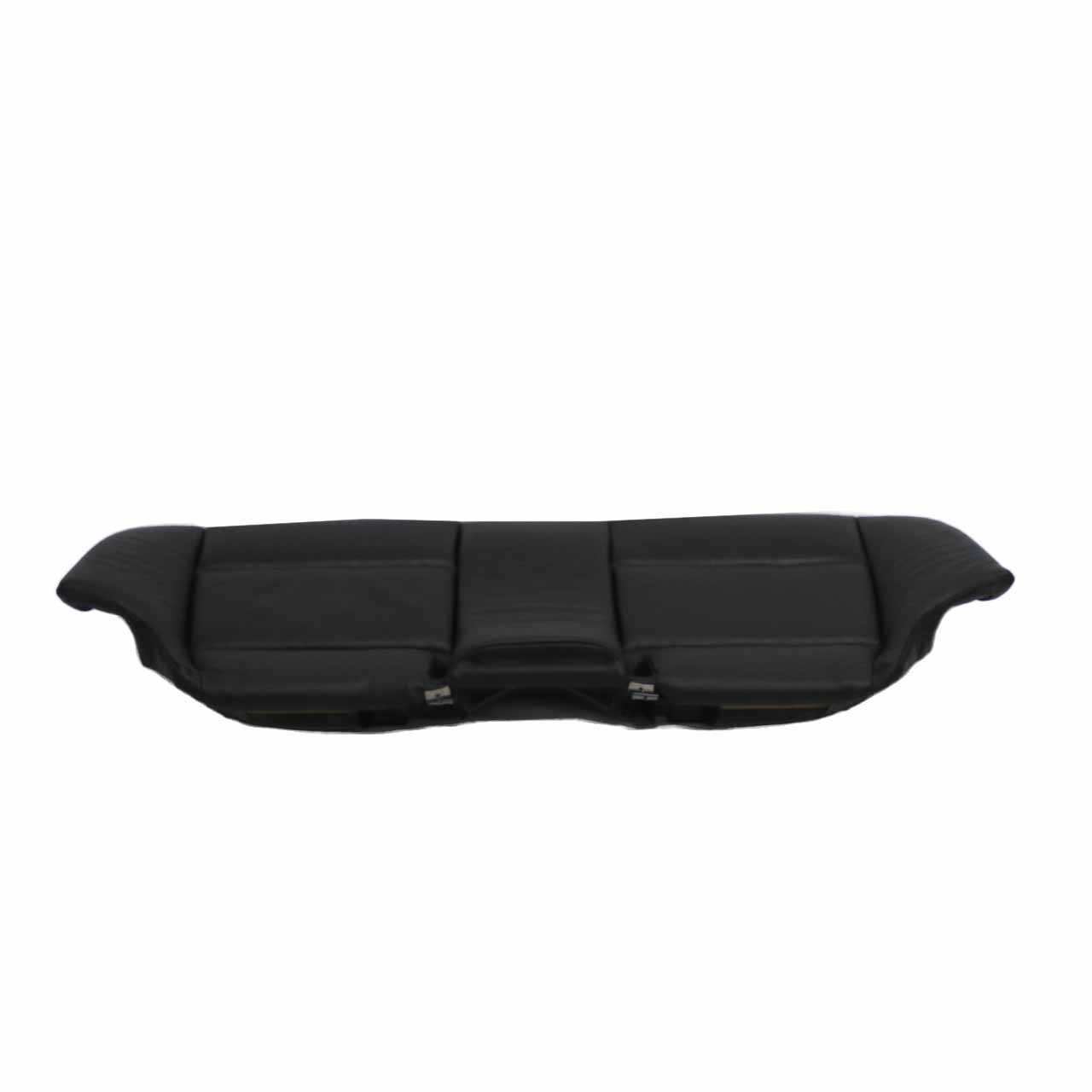 Rear Bench BMW E90 Black Leather Interior Seat Couch Base Schwarz