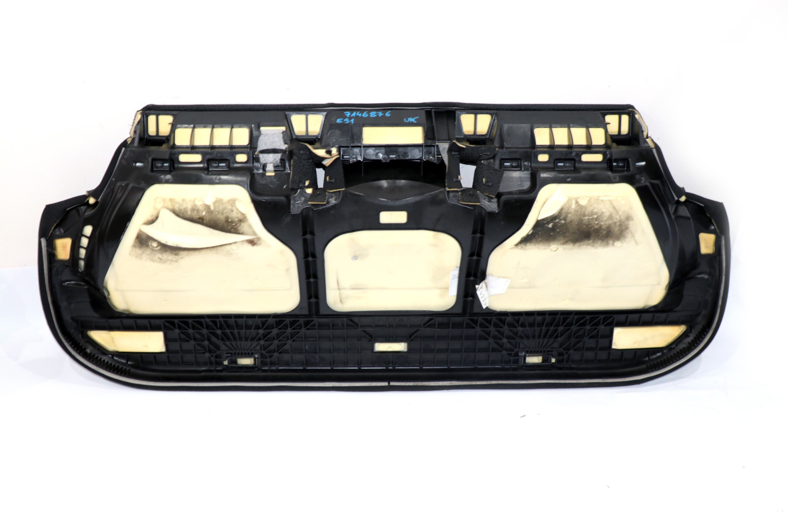 BMW 3 Series E90 E91 Interior Rear Seat Couch Base Bench Cloth Fluid Anthrazit