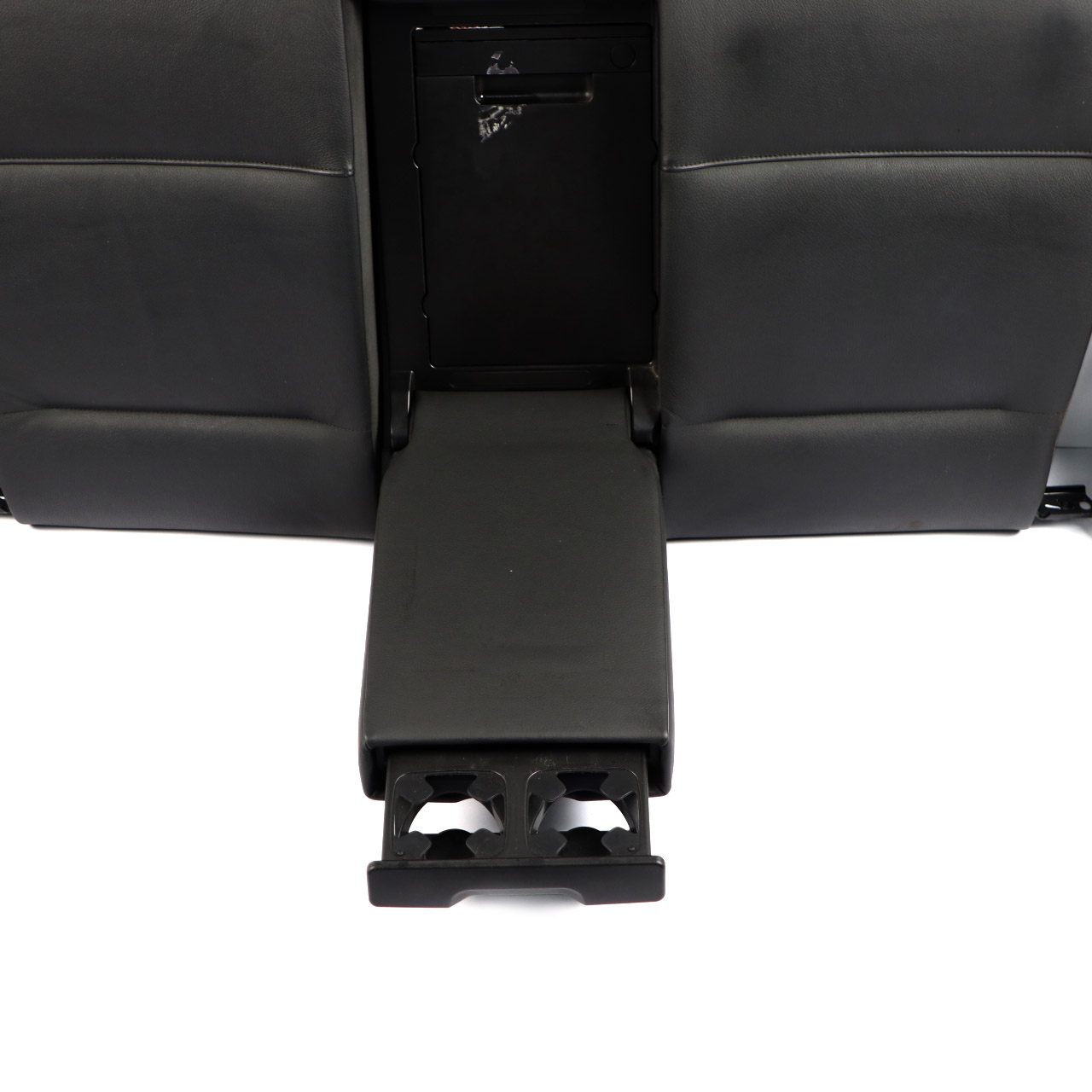 Rear Seats BMW E90 Saloon Black Leather Couch Base Bench Backrest Left Right Set