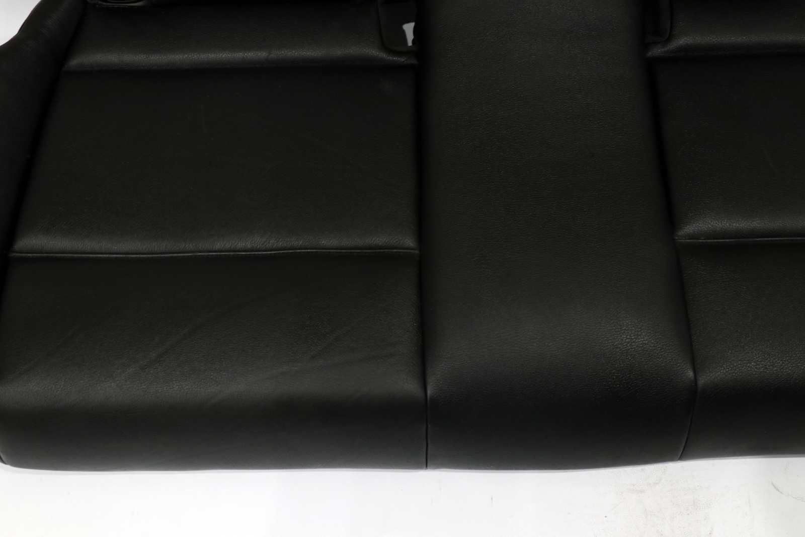 BMW E90 E91 Black Leather Interior Rear Seat Couch Base Bench