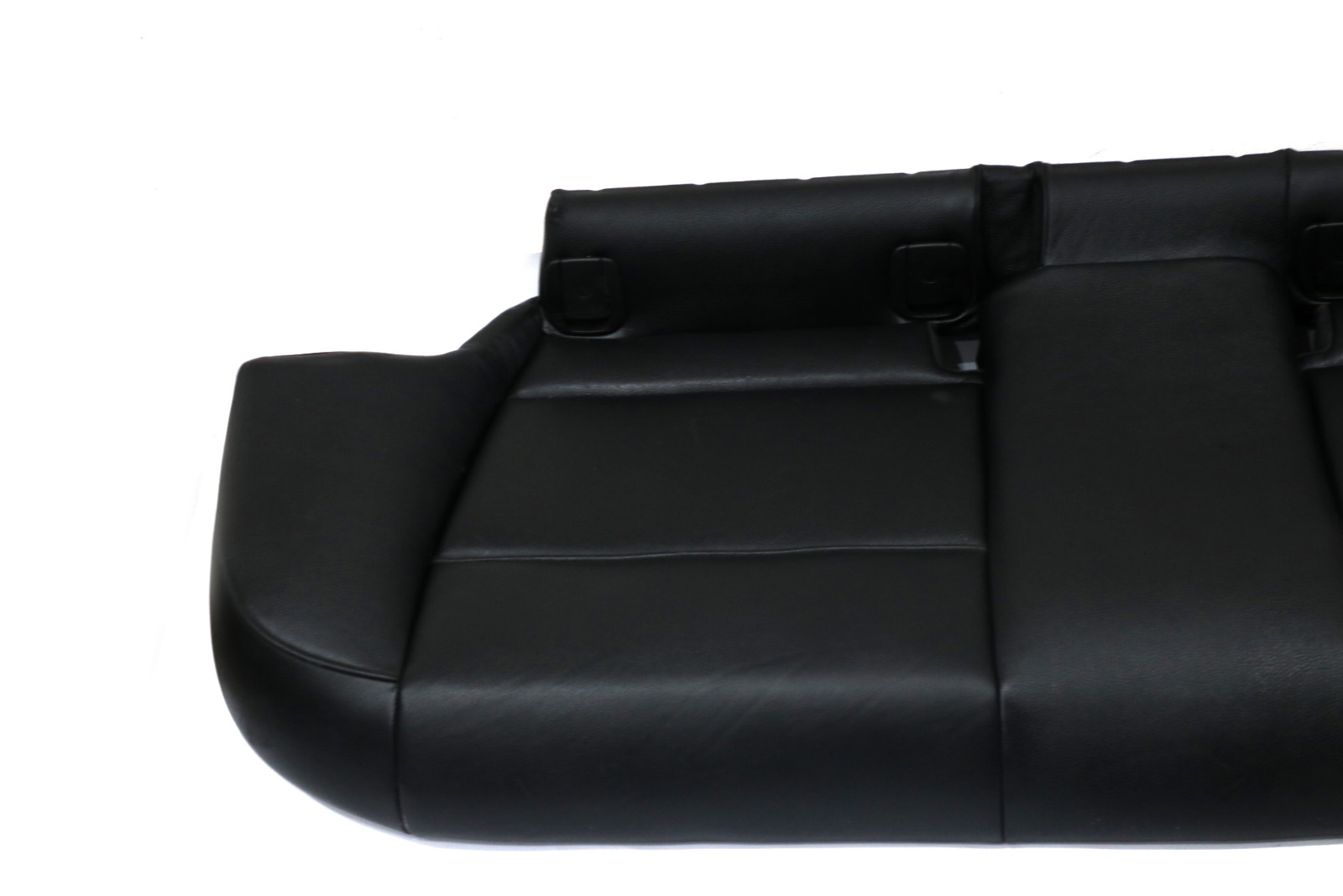 BMW E90 E91 Black Leather Interior Rear Seat Couch Base Bench