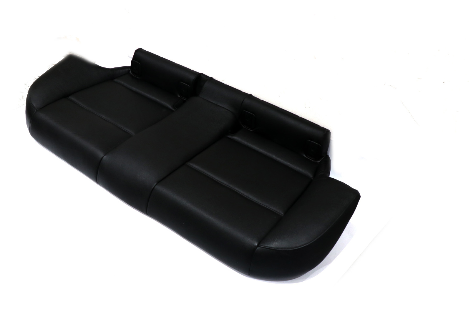 BMW E90 E91 Black Leather Interior Rear Seat Couch Base Bench