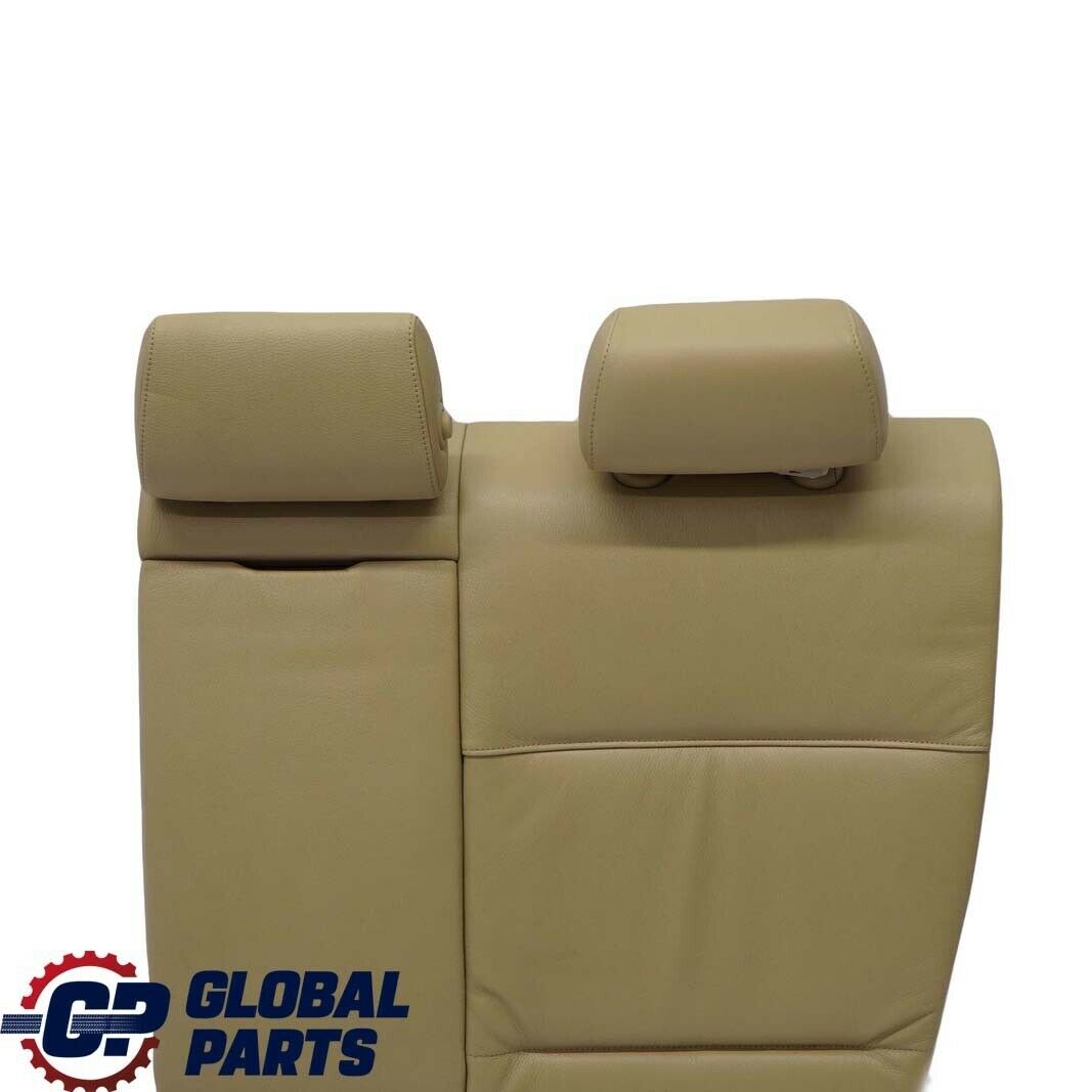 BMW 3 Series E90 Rear Left N/S Seat Cover Backrest Leather Beige Ski Bag