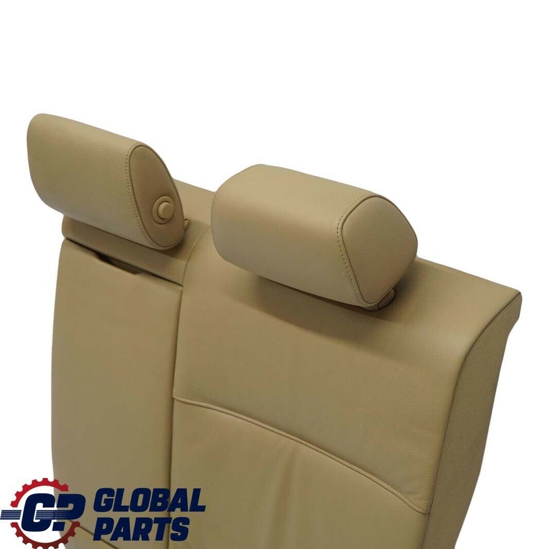 BMW 3 Series E90 Rear Left N/S Seat Cover Backrest Leather Beige Ski Bag