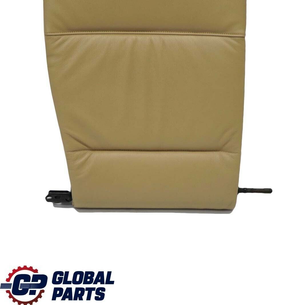 BMW 3 Series E90 Rear Right O/S Seat Cover Backrest Leather Beige Dakota