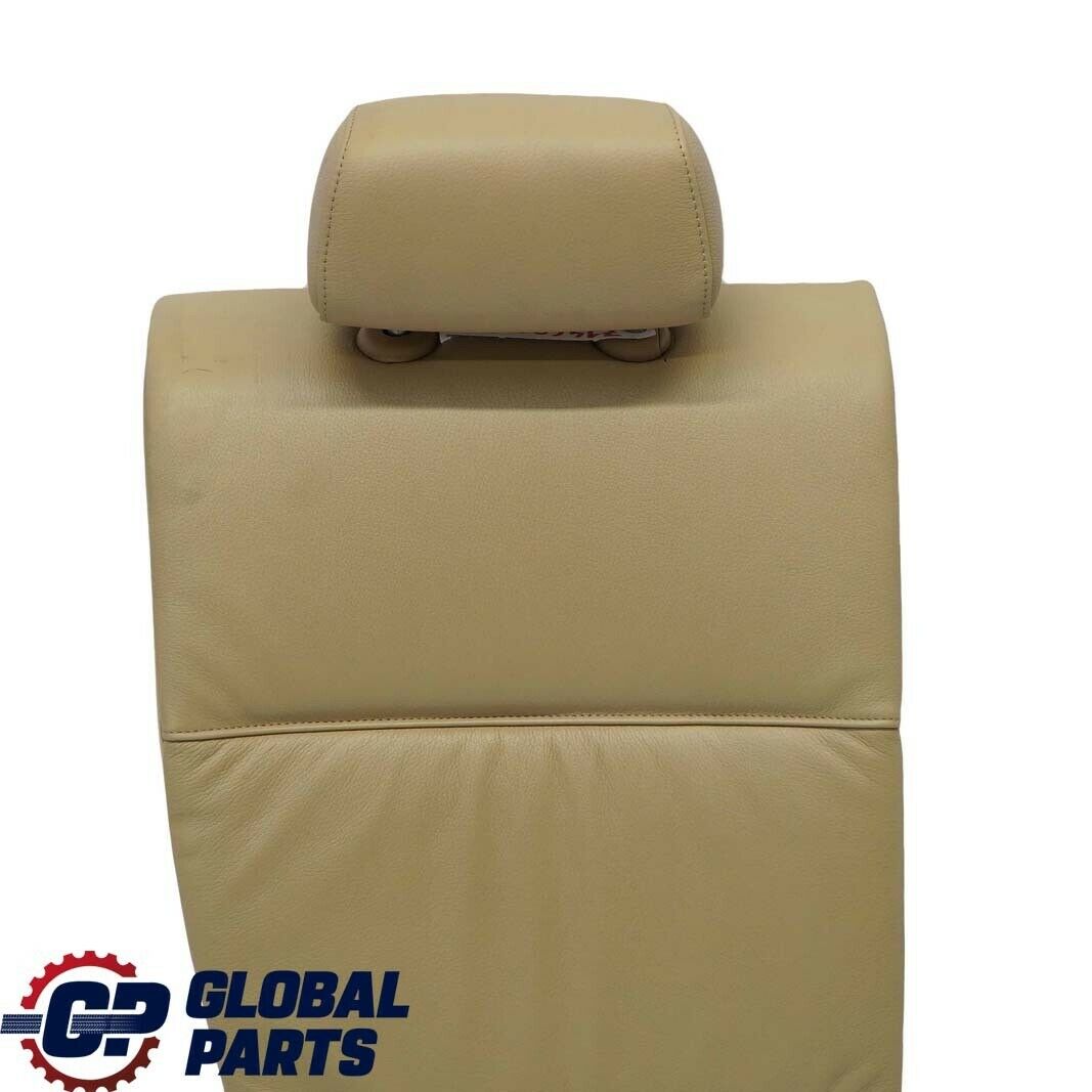 BMW 3 Series E90 Rear Right O/S Seat Cover Backrest Leather Beige Dakota