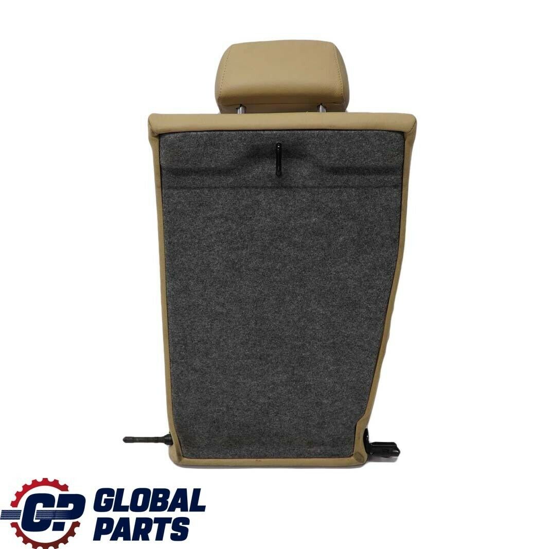 BMW 3 Series E90 Rear Right O/S Seat Cover Backrest Leather Beige Dakota