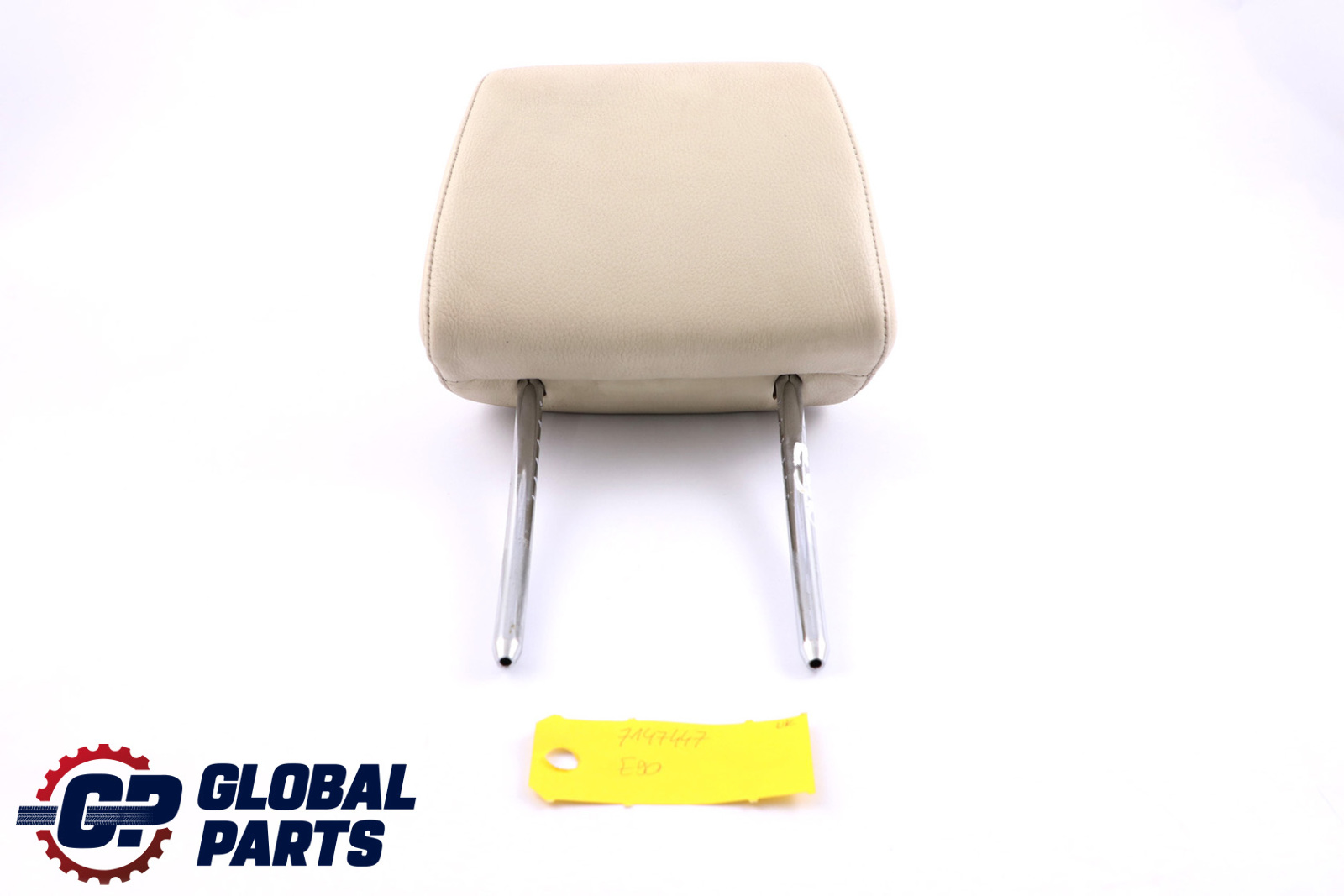 BMW 3 Series E90 E91 Front Seat Headrest Head Rest Leather Lemon 7147447