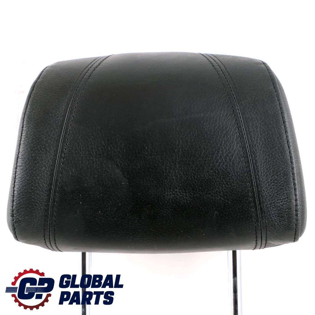 BMW 3 Series E90 E91 E92 Sport Front Seat Left Right Black Leather Headrest