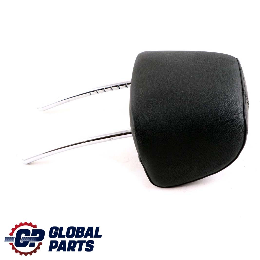 BMW 3 Series E90 E91 E92 Sport Front Seat Left Right Black Leather Headrest