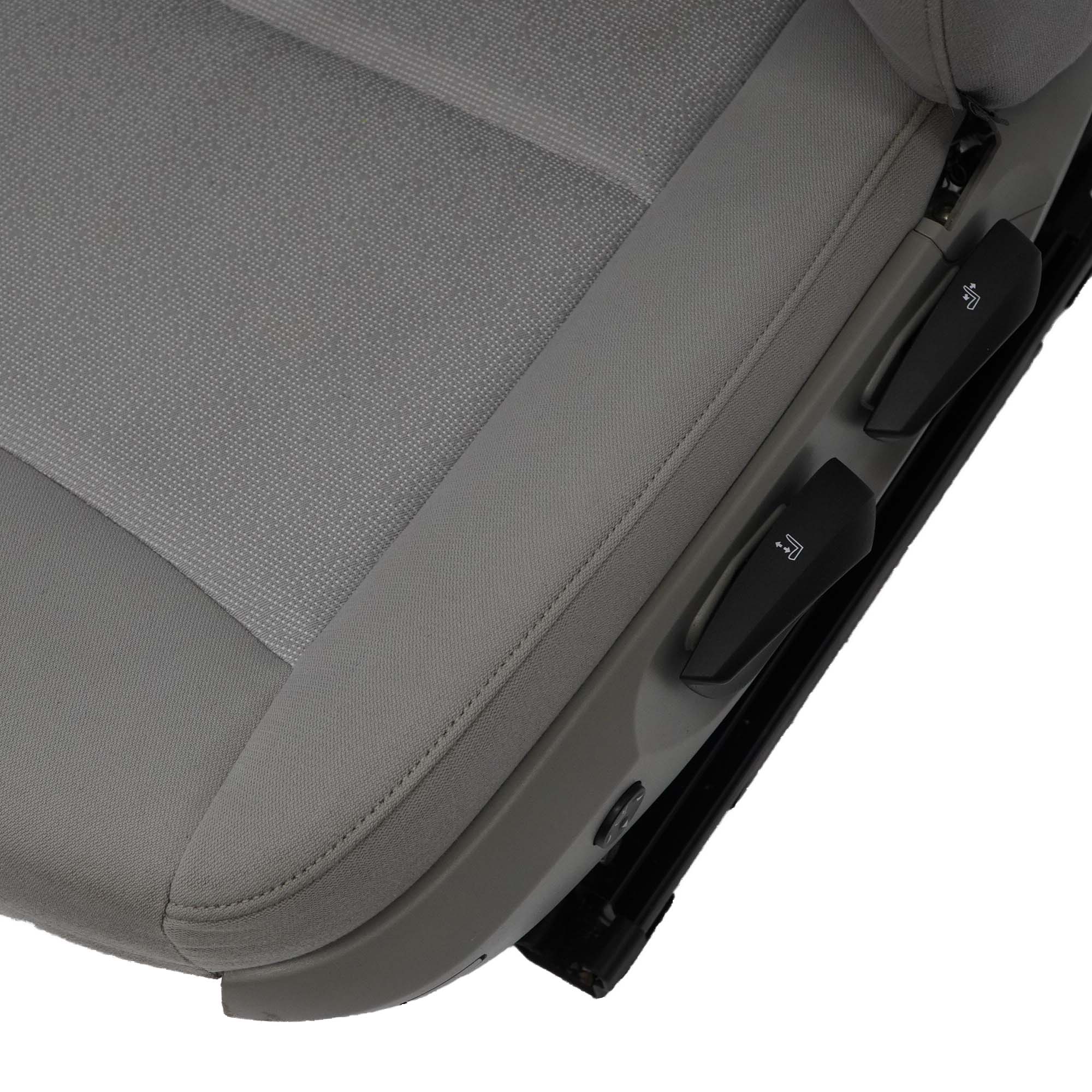 Front Seat BMW E90 E91 Cloth Fabric Grey Interior Left N/S Side Lumbar