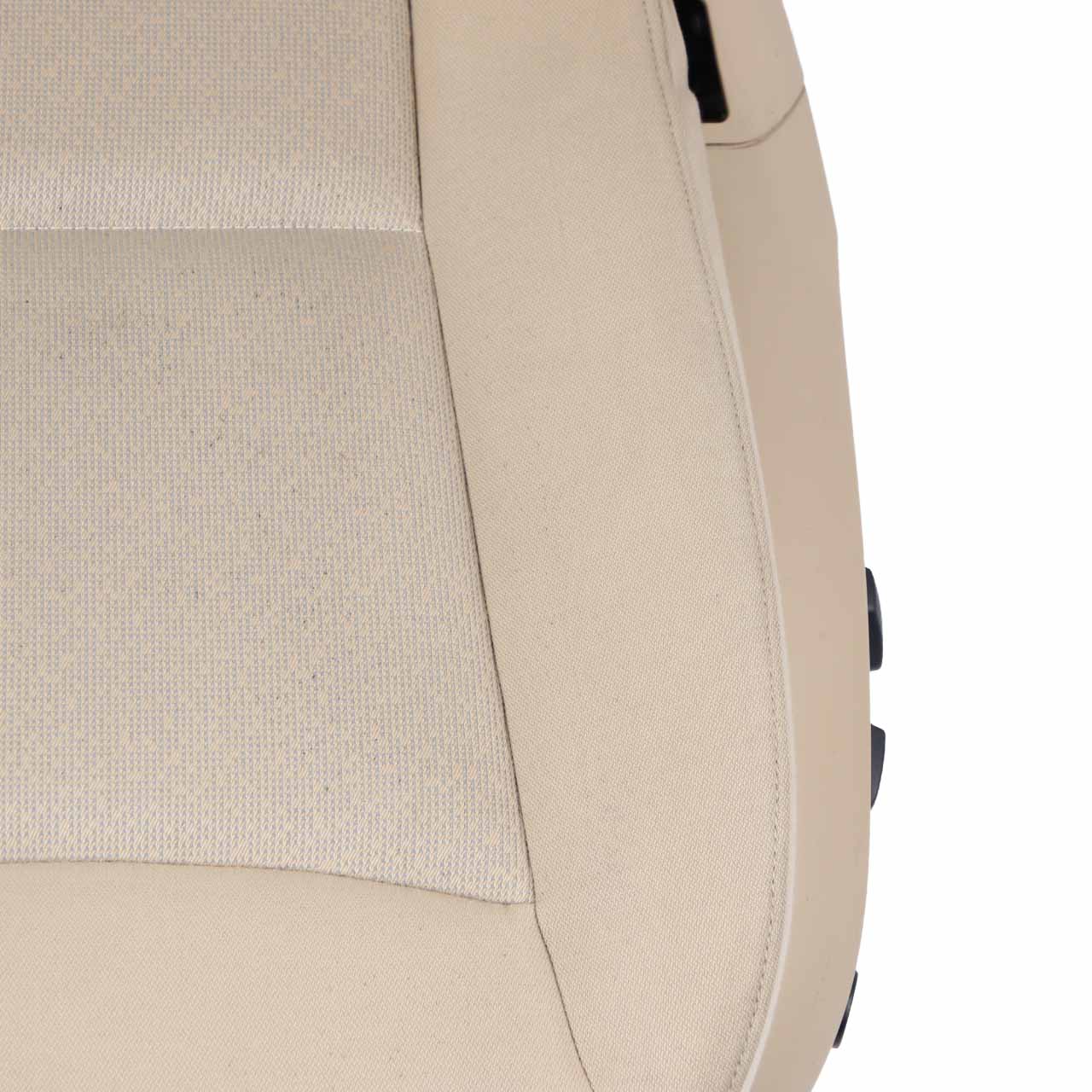 BMW E90 E91 Cloth Fabric Interior Front Left N/S Side Seat Beige Lumbar