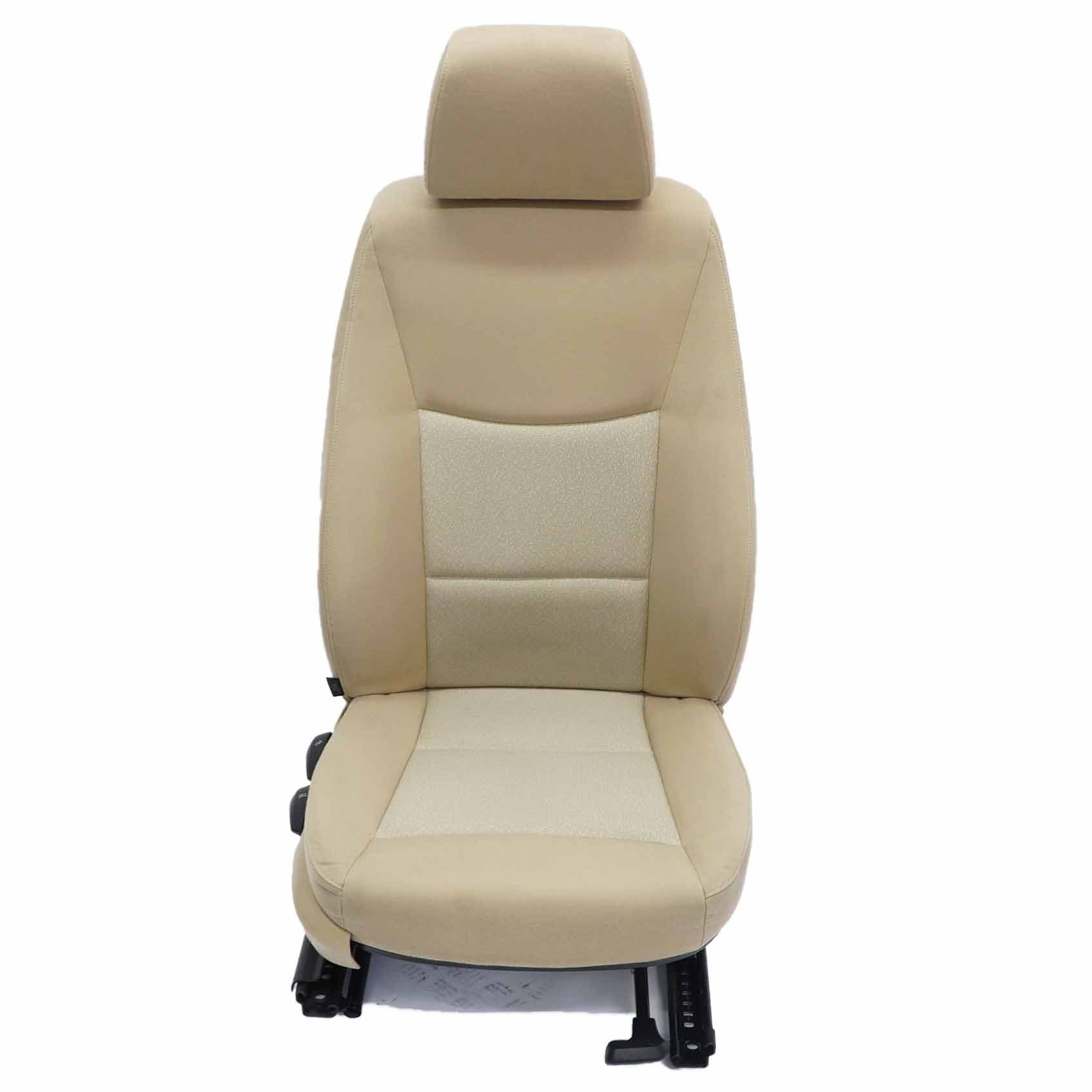 BMW 3 Series E90 E91 Cloth Fabric Interior Front Right O/S Seat Beige