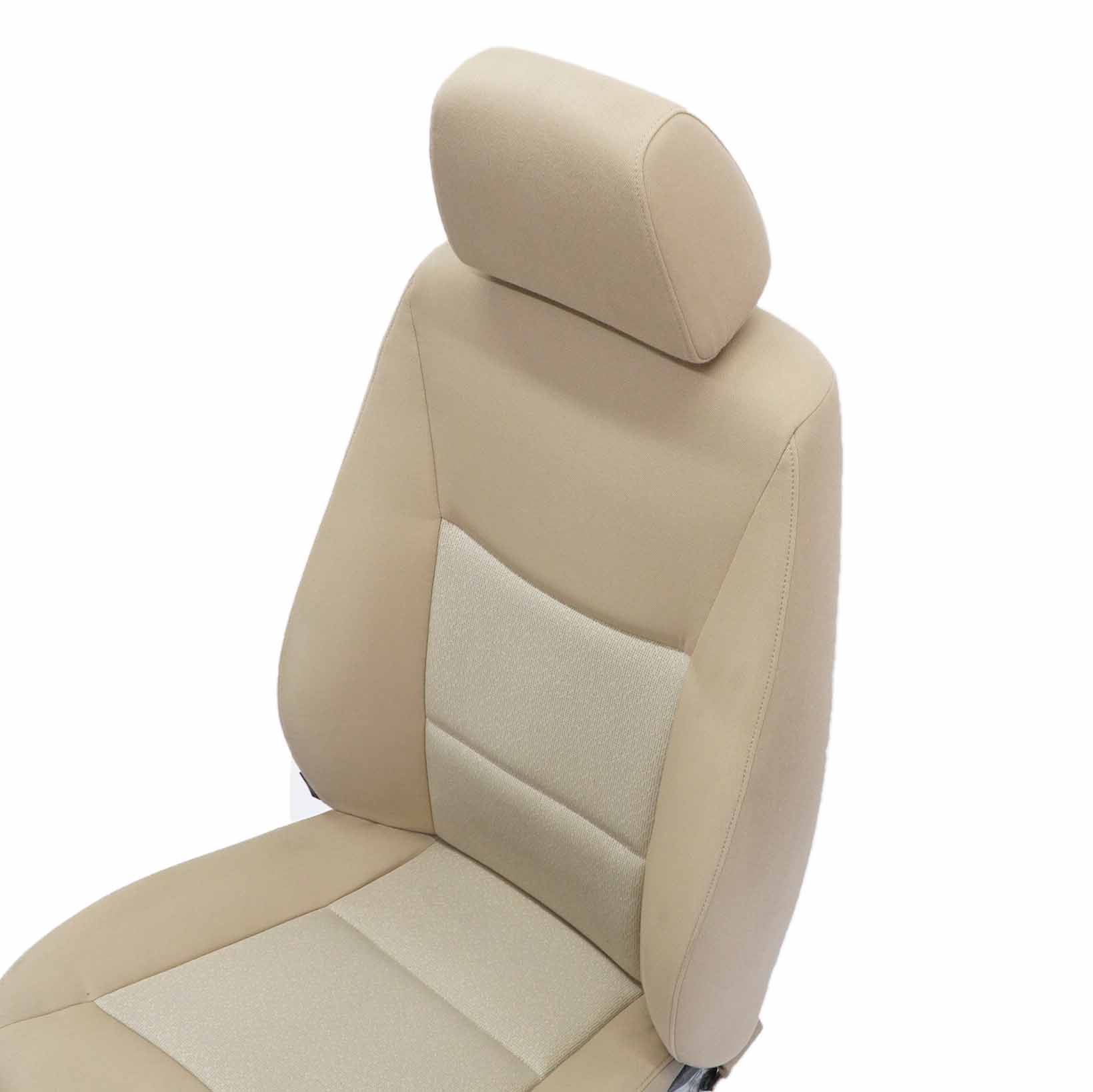 BMW 3 Series E90 E91 Cloth Fabric Interior Front Right O/S Seat Beige