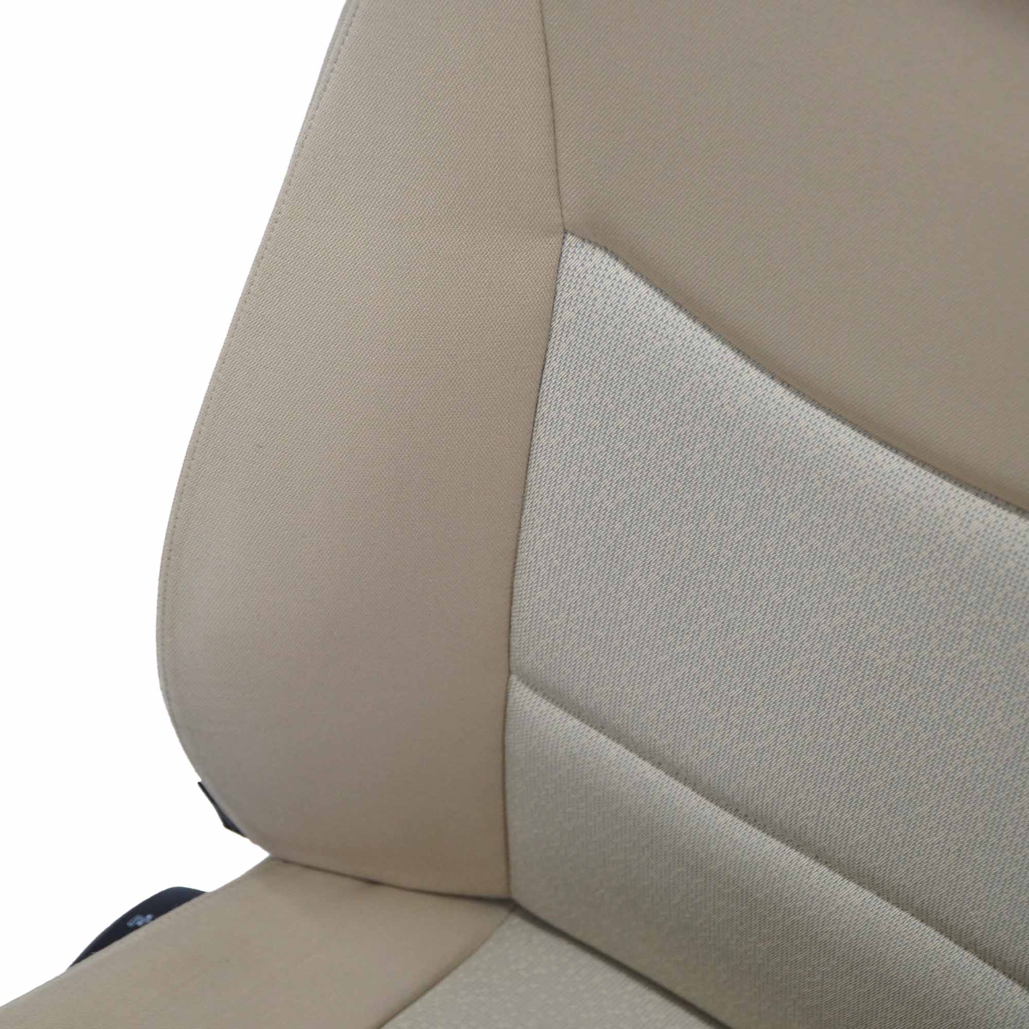 BMW 3 Series E90 E91 Cloth Fabric Interior Front Right O/S Seat Beige