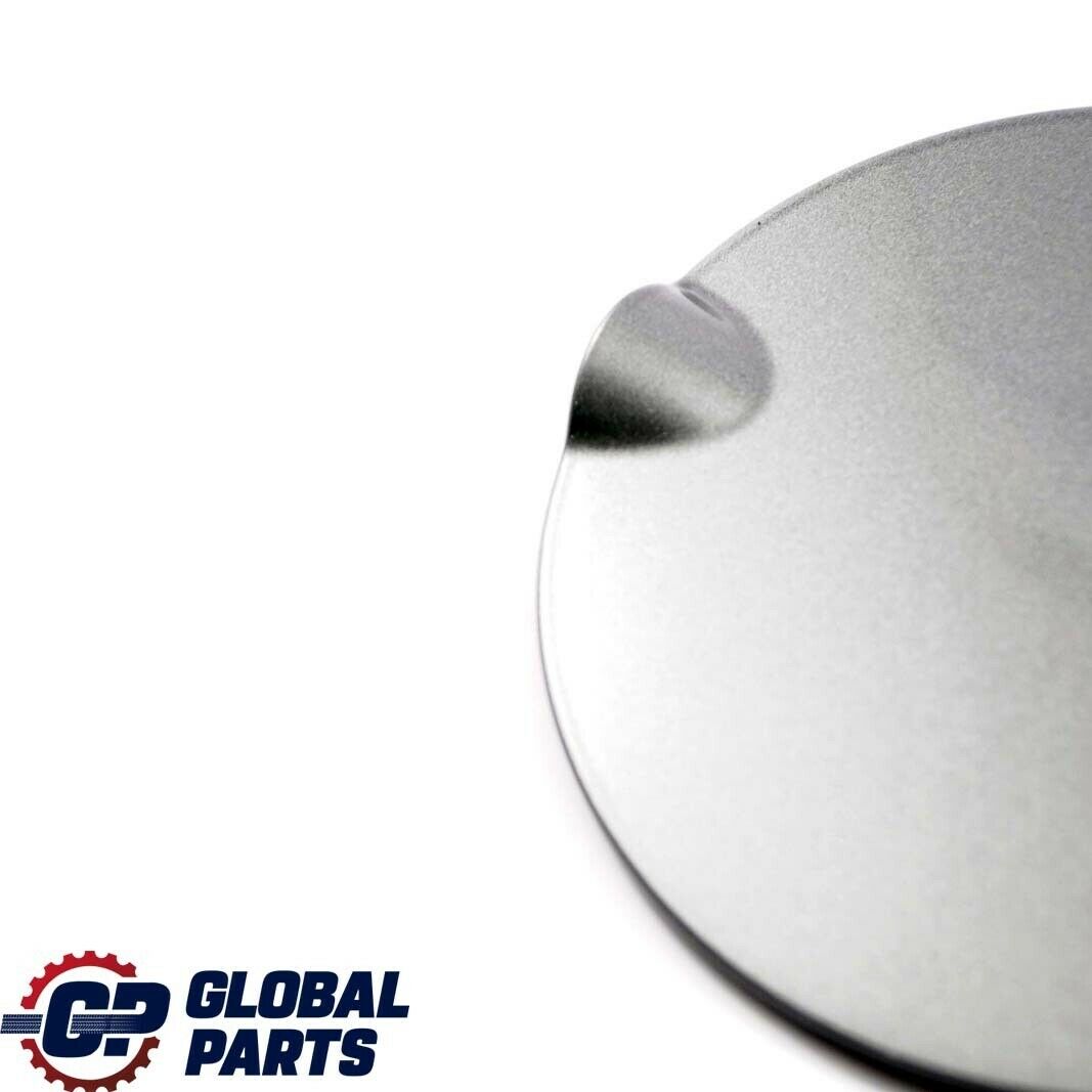 Mini Cooper R55 R56 LCI Filler In Flap Fuel Cap Cover Dark Silver 7148883