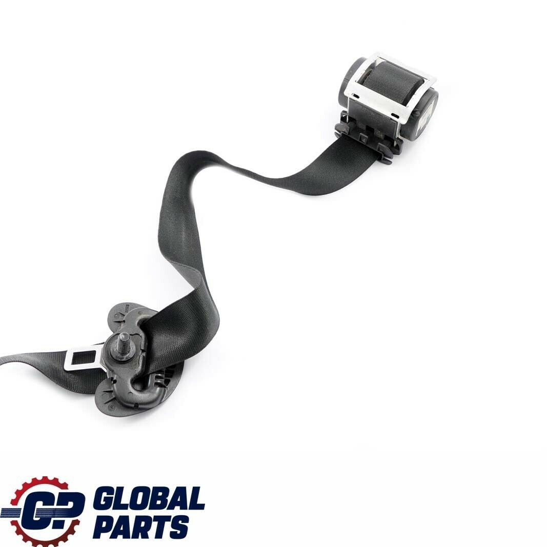 BMW Series E60 E61 LCI Safety Seat Upper Belt Front Right O/S Black 7149514