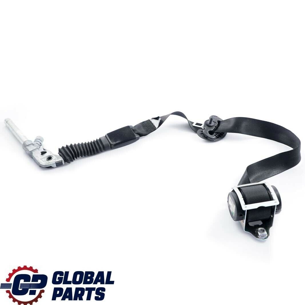 BMW Series E60 E61 LCI Safety Seat Upper Belt Front Right O/S Black 7149514