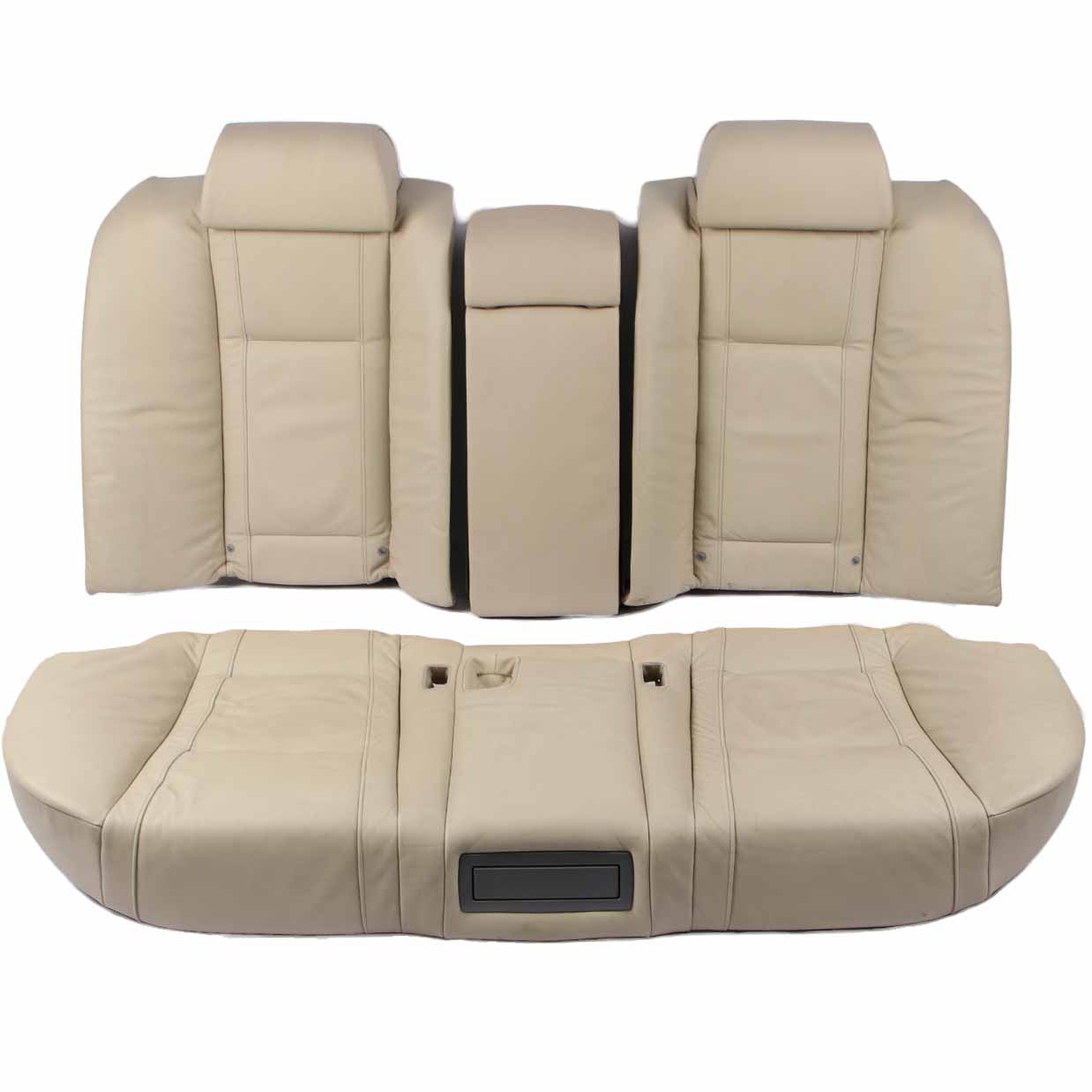 Leather Seats BMW E65 Nasca Creambeige Interior Front Rear Seat Door Card Memory