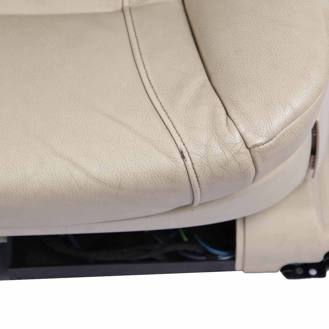 Leather Seats BMW E65 Nasca Creambeige Interior Front Rear Seat Door Card Memory