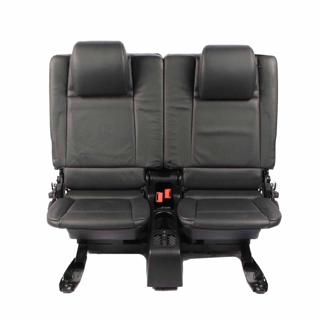 Rear Seat BMW X5 E70 Third Row Additional Seats Backrest Bench Black Leather