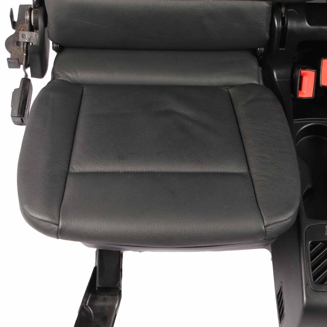 Rear Seat BMW X5 E70 Third Row Additional Seats Backrest Bench Black Leather