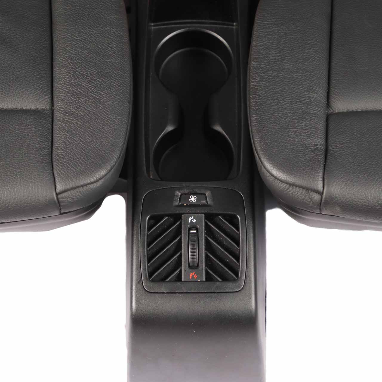 Rear Seat BMW X5 E70 Third Row Additional Seats Backrest Bench Black Leather