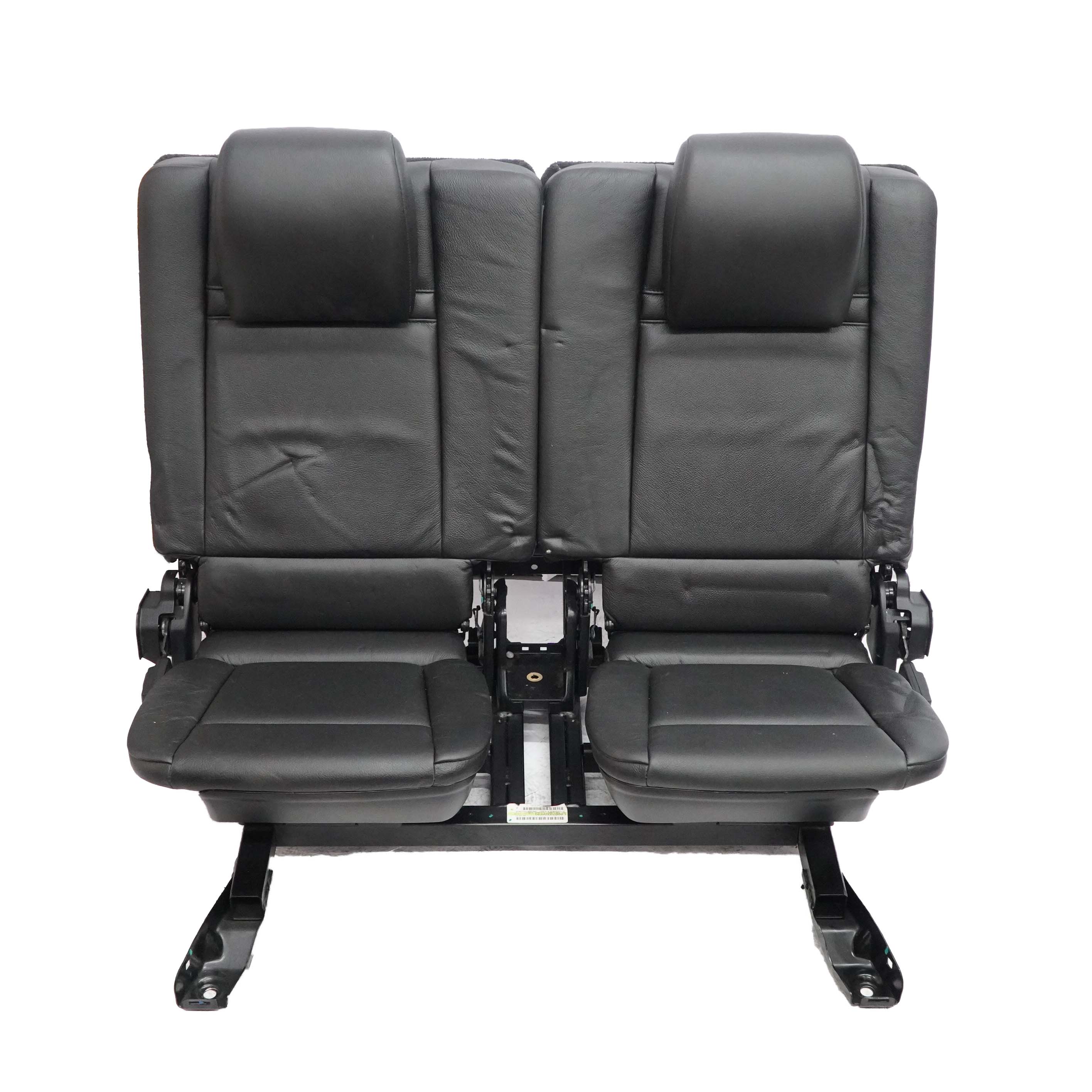 Rear Seat BMW X5 E70 Third Row Additional Seats Backrest Bench Black Leather