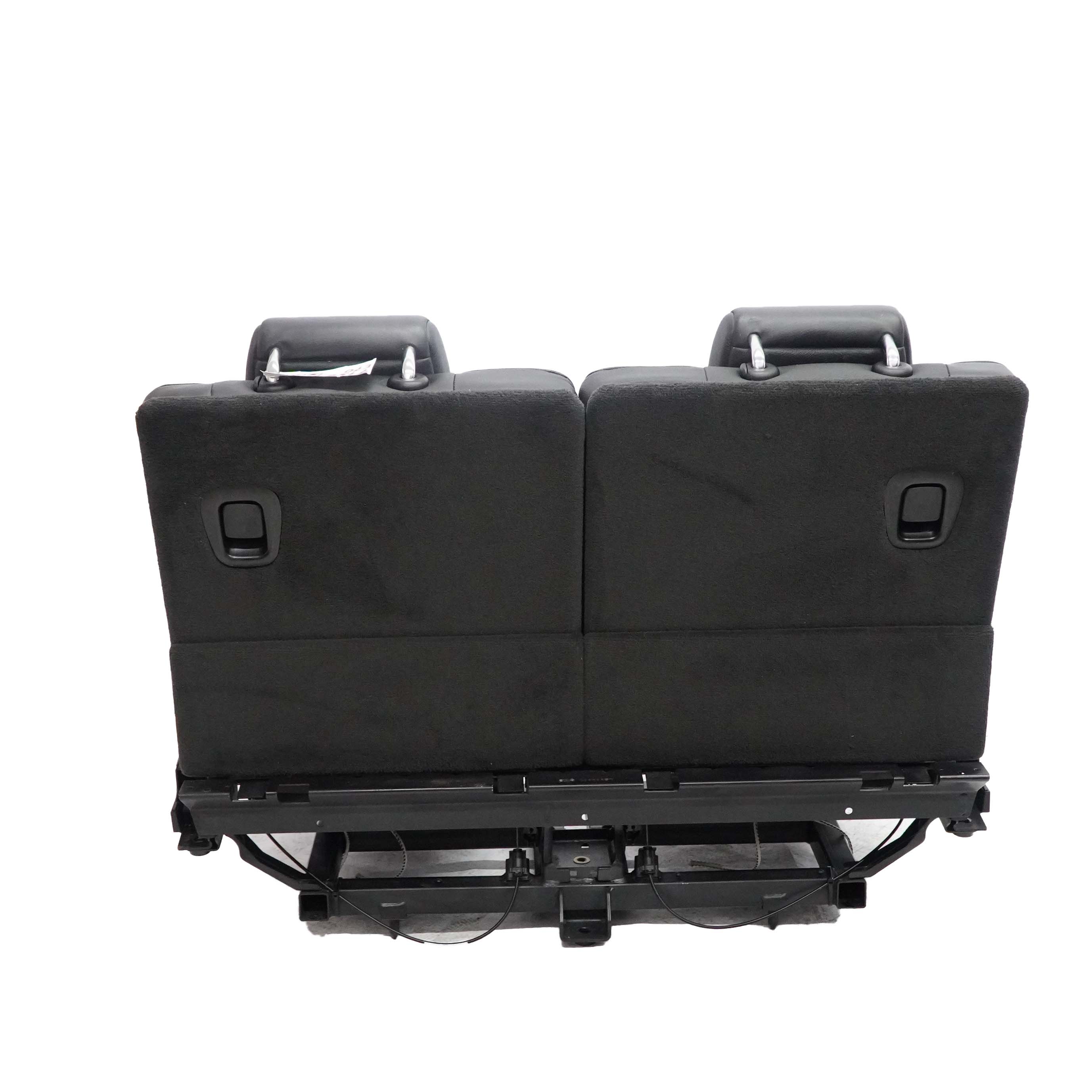 Rear Seat BMW X5 E70 Third Row Additional Seats Backrest Bench Black Leather