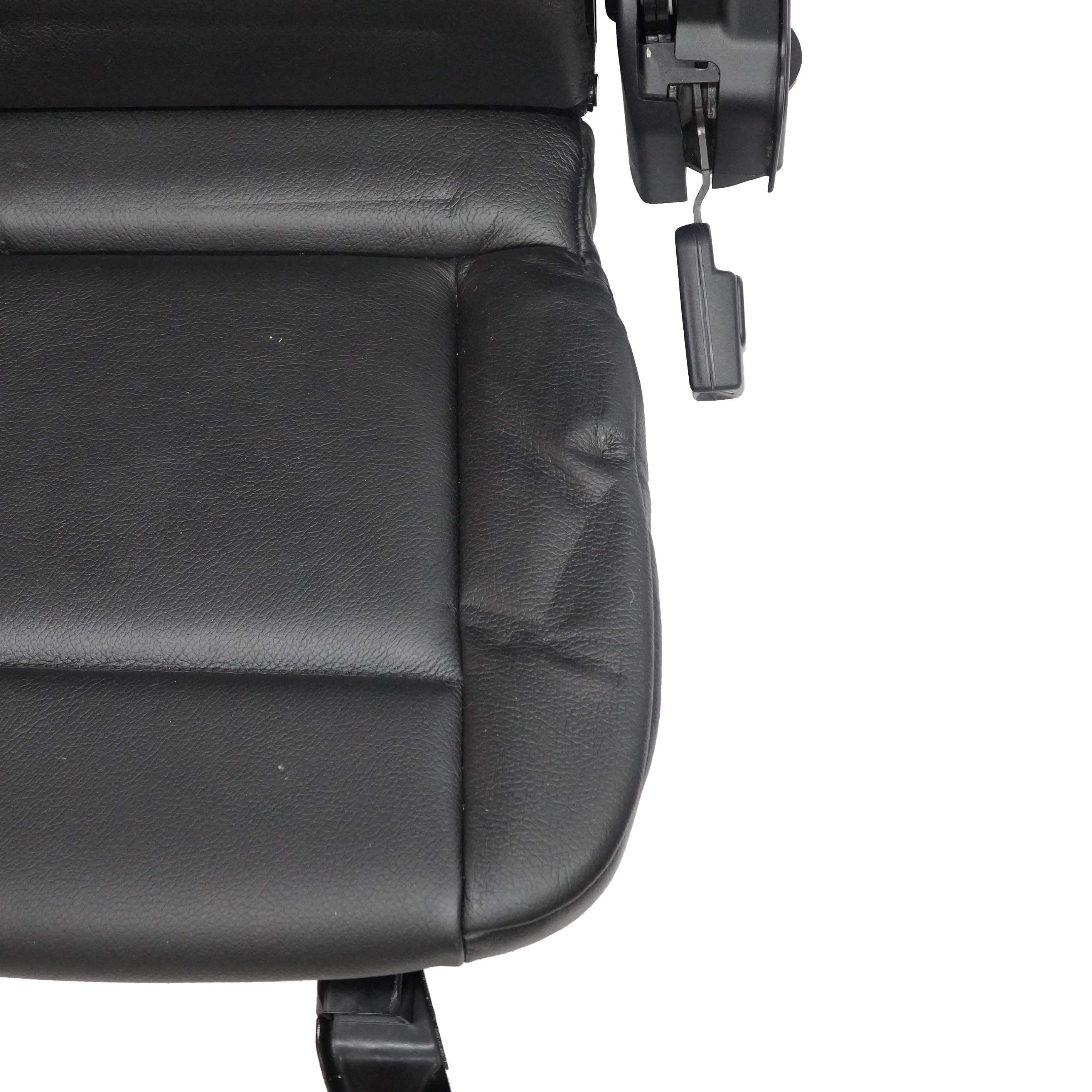 Rear Seat BMW X5 E70 Third Row Additional Seats Backrest Bench Black Leather