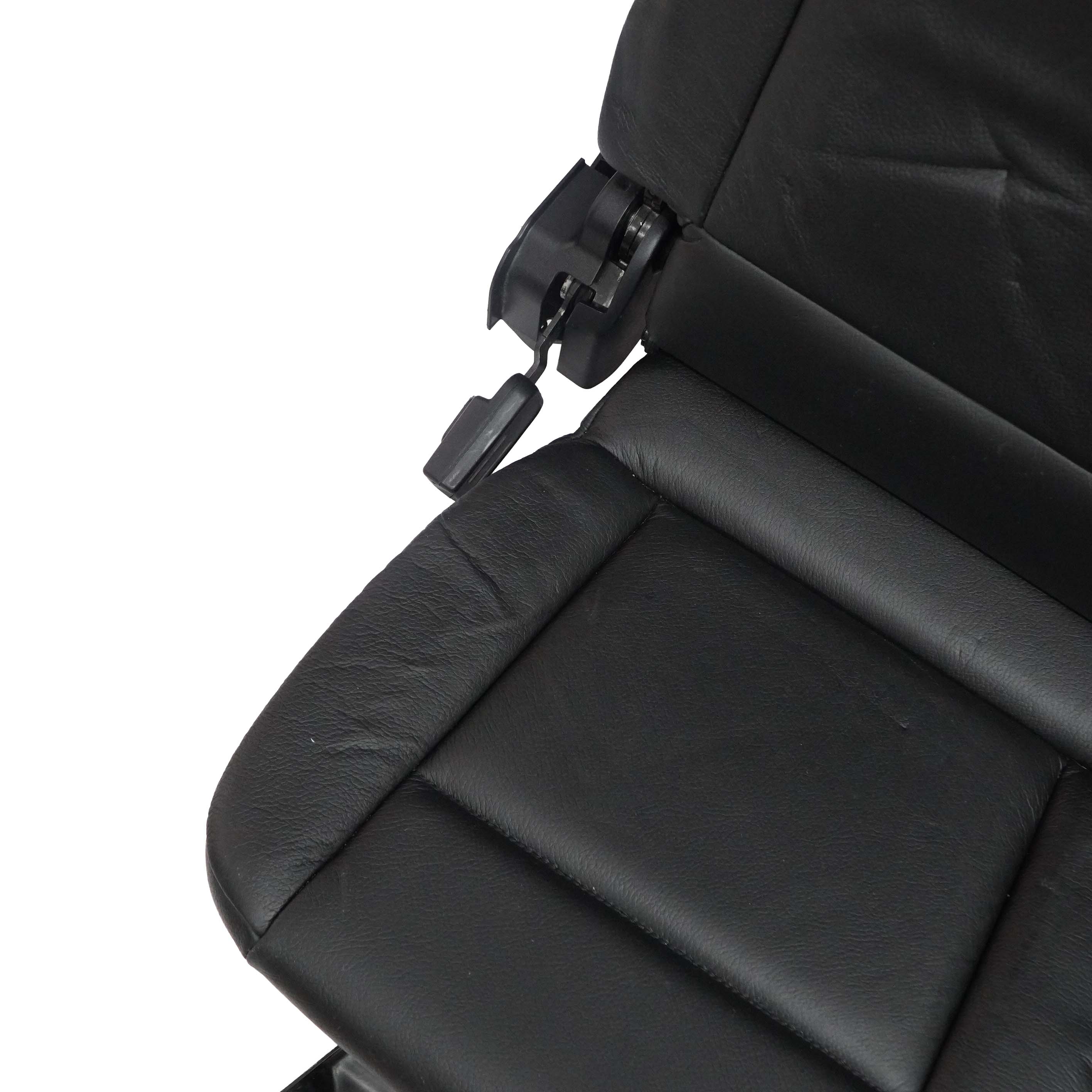 Rear Seat BMW X5 E70 Third Row Additional Seats Backrest Bench Black Leather