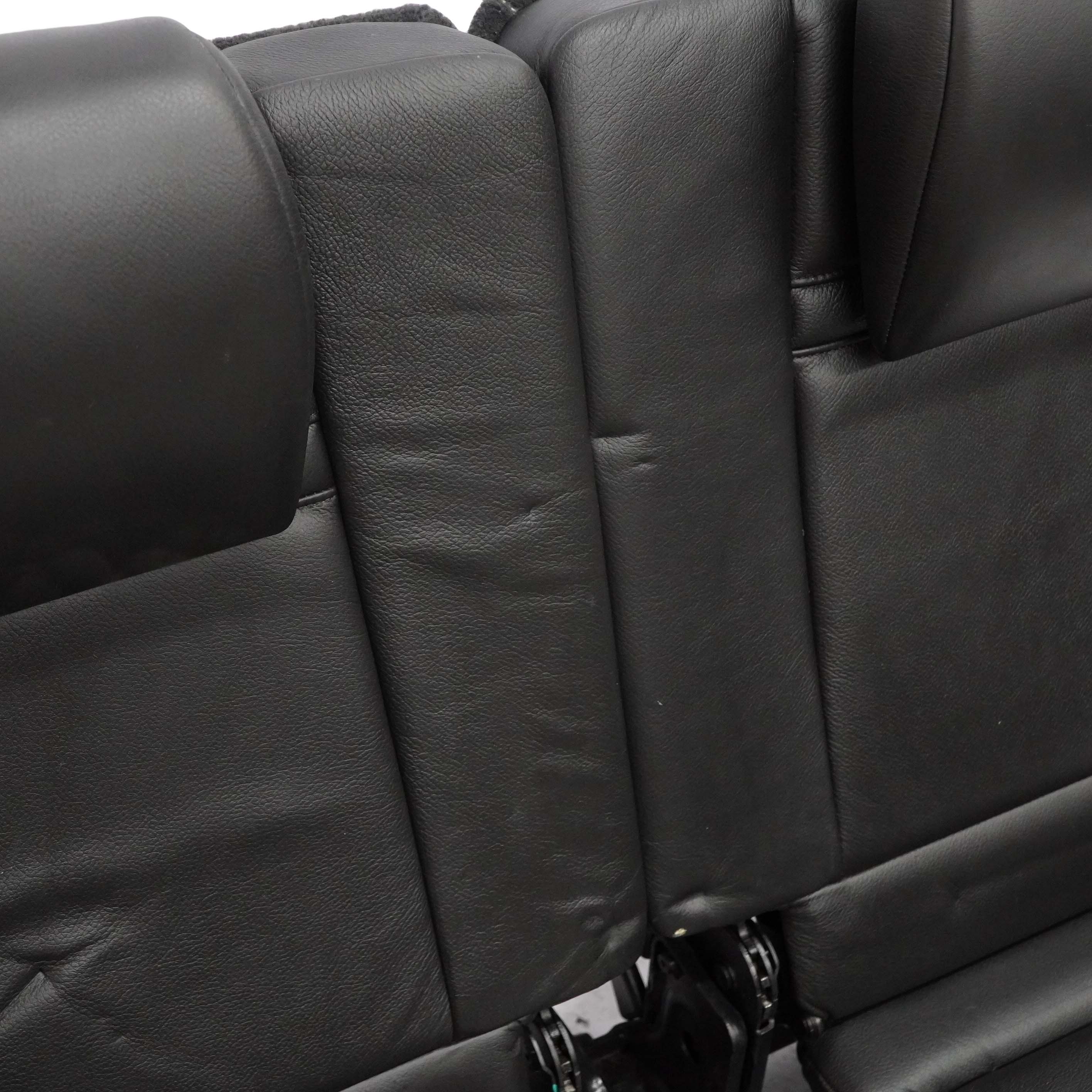 Rear Seat BMW X5 E70 Third Row Additional Seats Backrest Bench Black Leather