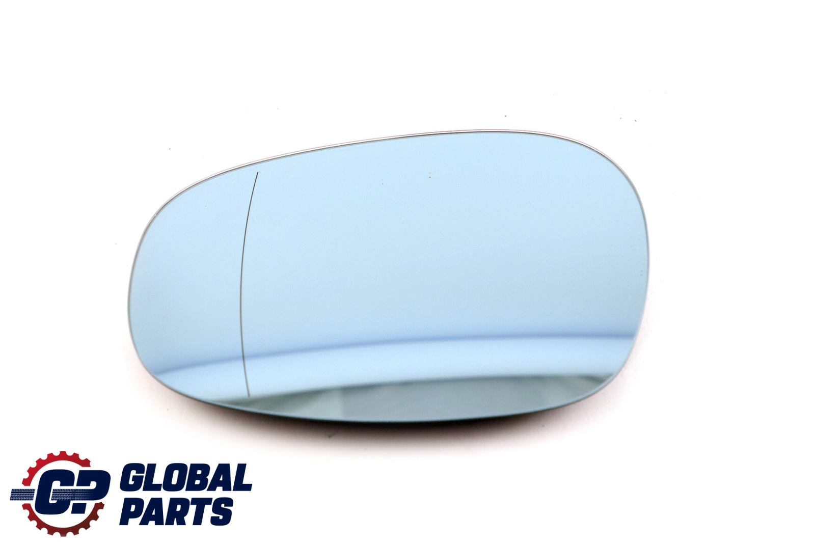 BMW 3 Series E90 E91 LCI Left N/S Wing Mirror Glass Heated Wide Angle Blue