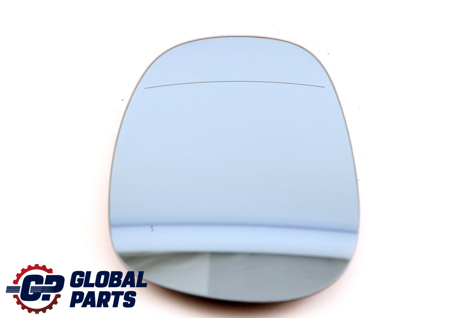 BMW 3 Series E90 E91 LCI Left N/S Wing Mirror Glass Heated Wide Angle Blue