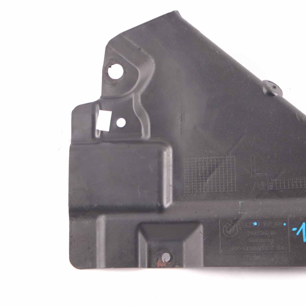 BMW E90 Mud Flap Trim Left N/S Splash Guard Cover Under Trim 7159189