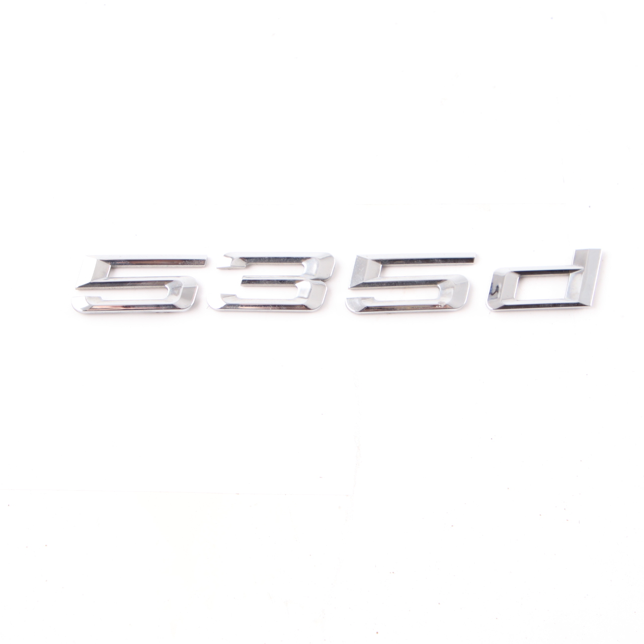 BMW 5 Series E60 E61 LCI Rear Boot Trunk Lid Emblem Badge Lettering 535 d