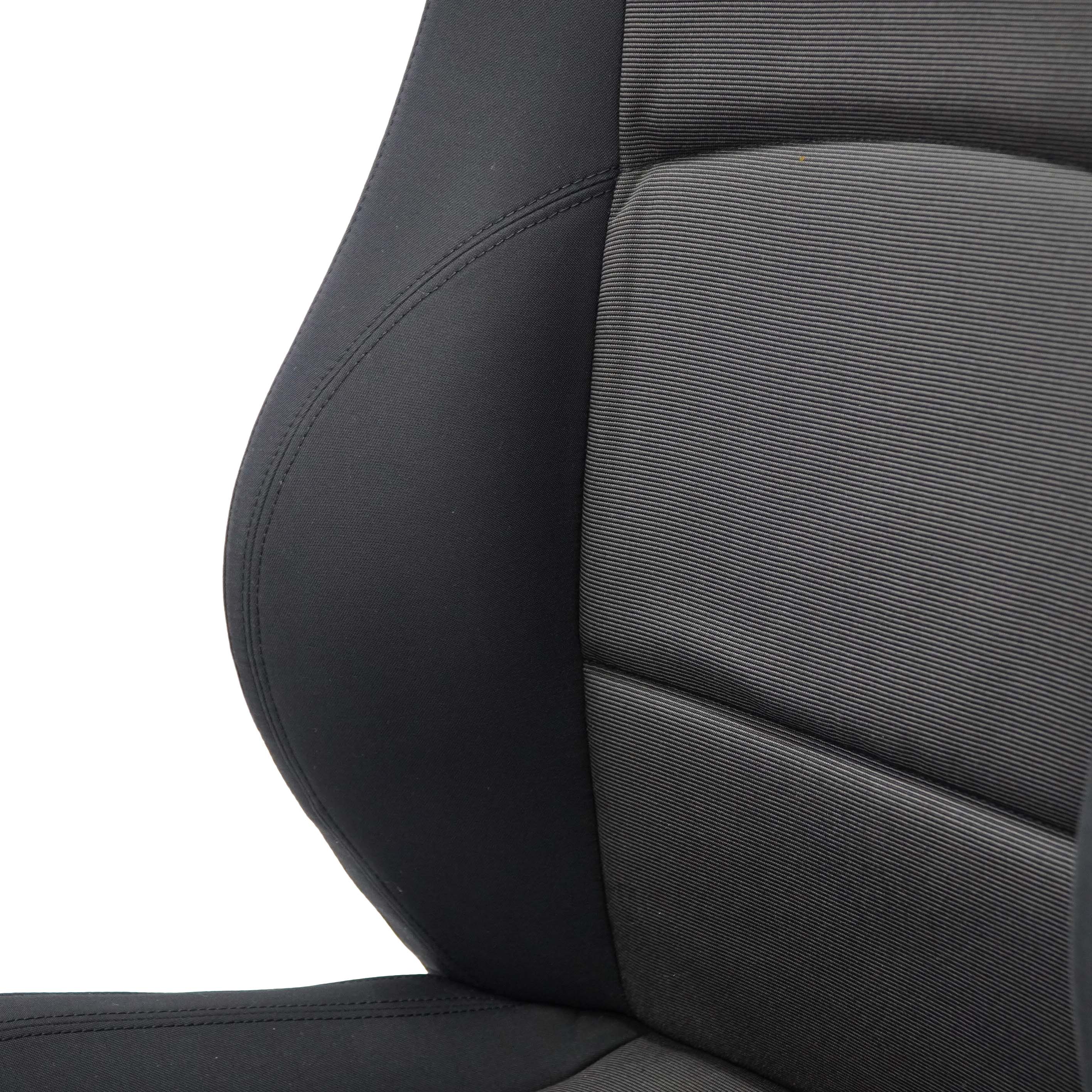 BMW 1 Series E87 Sport Cloth Moire / Anthracite Interior Front Left N/S Seat 