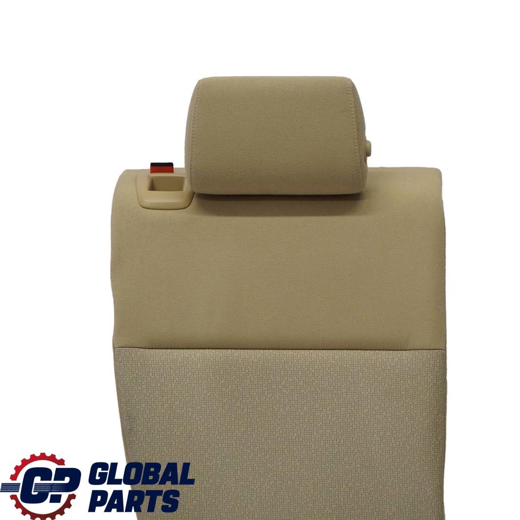 BMW 3 E91 Touring Rear Back Seat Backrest Right O/S Cloth Fluid Linea Beige